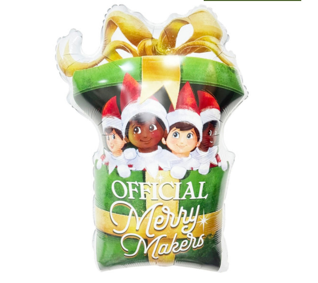 27 inch Elf On The Shelf Merry Makers Foil Balloon