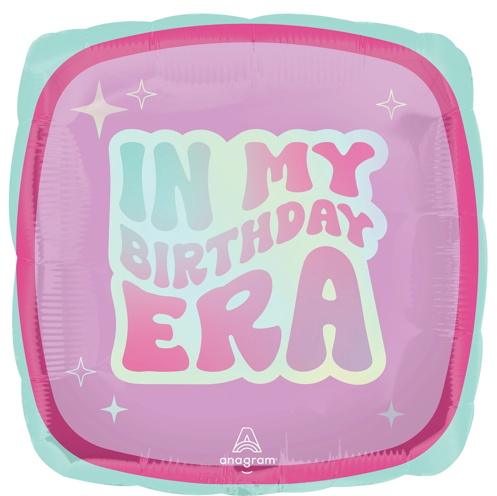 18” Pop Star Birthday Foil Balloon