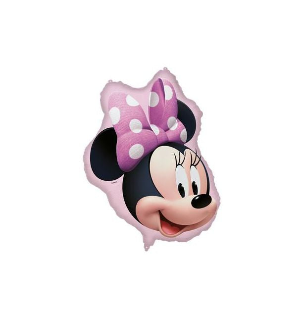 24” Minnie Face Shape Disney Foil Balloon
