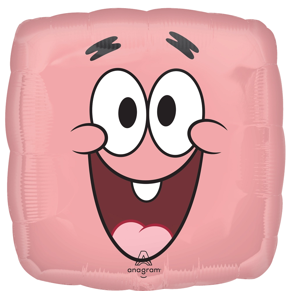 18” SpongeBob / Patrickdouble sided foil balloon