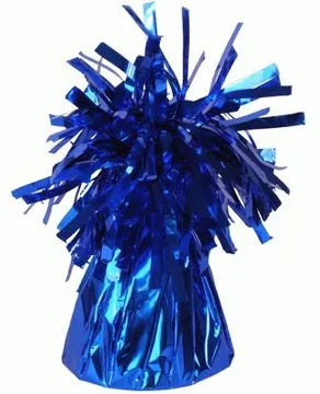 Unique blue foil balloon weight (1ct)