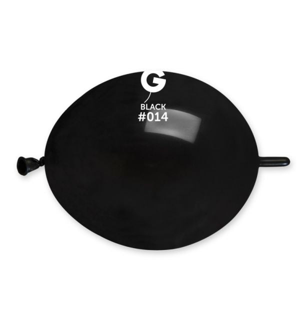 Gemar 6" Black #014 GL6 100pcs
