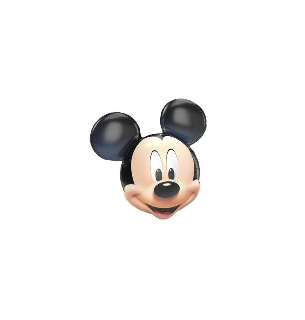 24” Mickey Face Shape Disney Foil Balloon