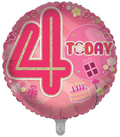 18” Age 04 Female Juv foil balloon