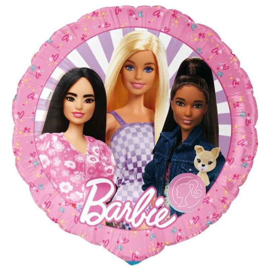 18” barbie foil balloon