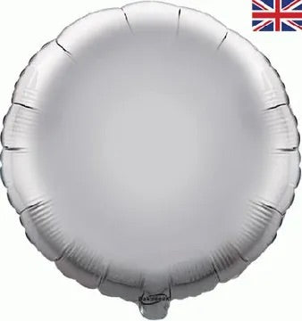 18” oaktree silver round foil balloon (unpackaged)