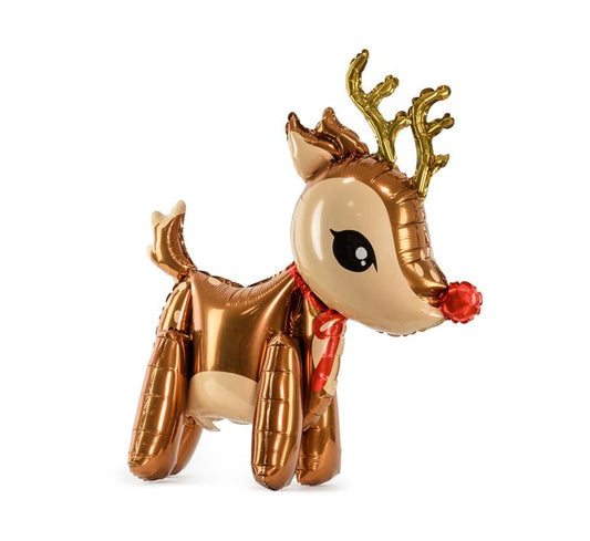 50x62cm Standing Reindeer Foil Balloon