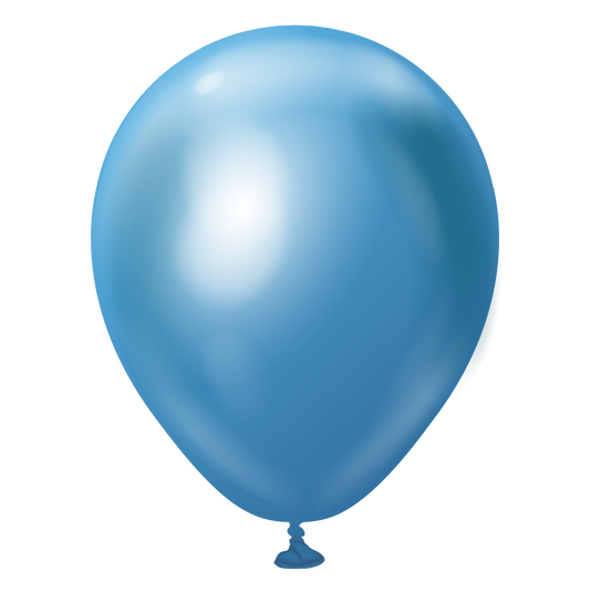 Kalisan Latex – 5″ Mirror Blue – 100CT – 10550051