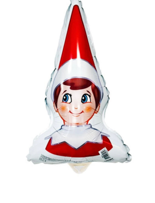 9 inch Elf On The Shelf Head Foil Balloon