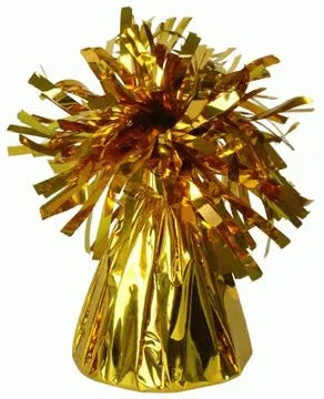 Oaktree gold foil balloon weight (12ct)