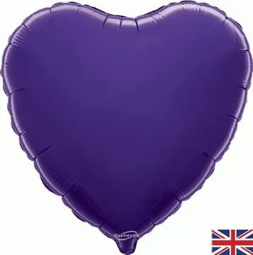 18” oaktree purple heart foil balloon (unpackaged)