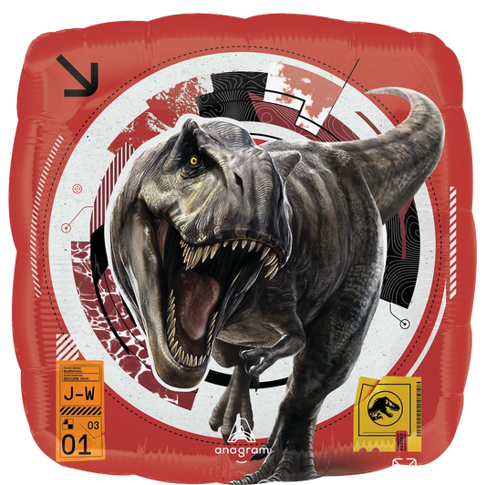 18” Jurassic World Rebirth foil balloon