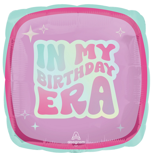 18” Pop Star Birthday Foil Balloon