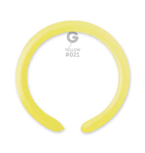 Gemar 2" Neon Yellow #021 D4 100pcs