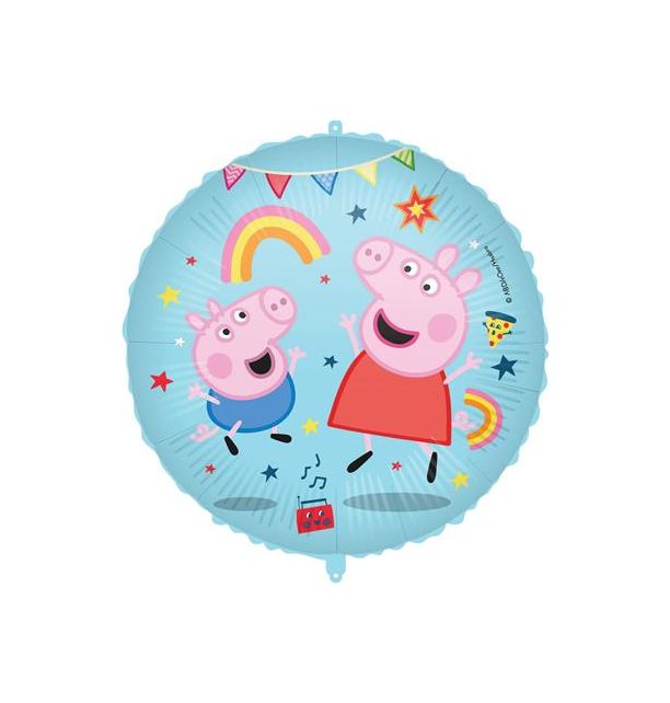 18” peppa pig foil balloon