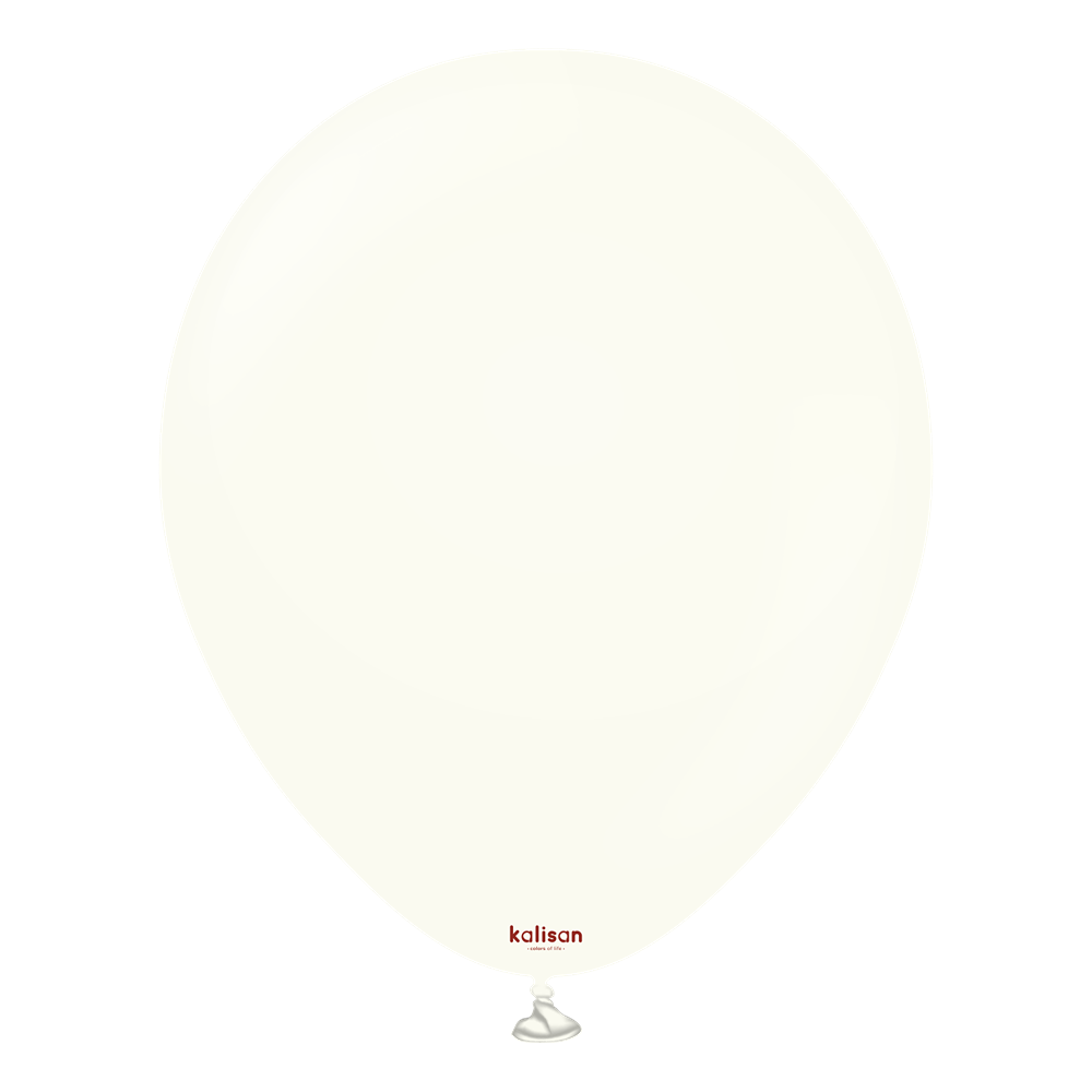 Kalisan Latex – 5″ Retro White – 100CT – 10580181