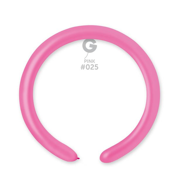 Gemar 2" Neon Pink #025 D4 100pcs