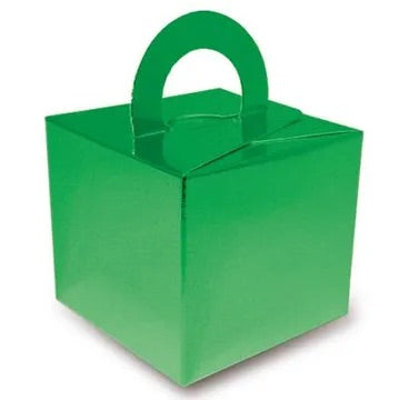 Oaktree green balloon / gift / weight box