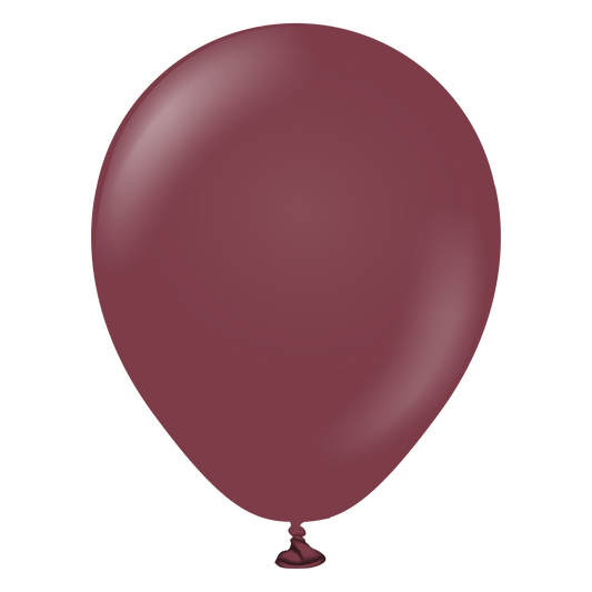 Kalisan Latex – 5″ Standard Burgundy – 100CT – 10523401