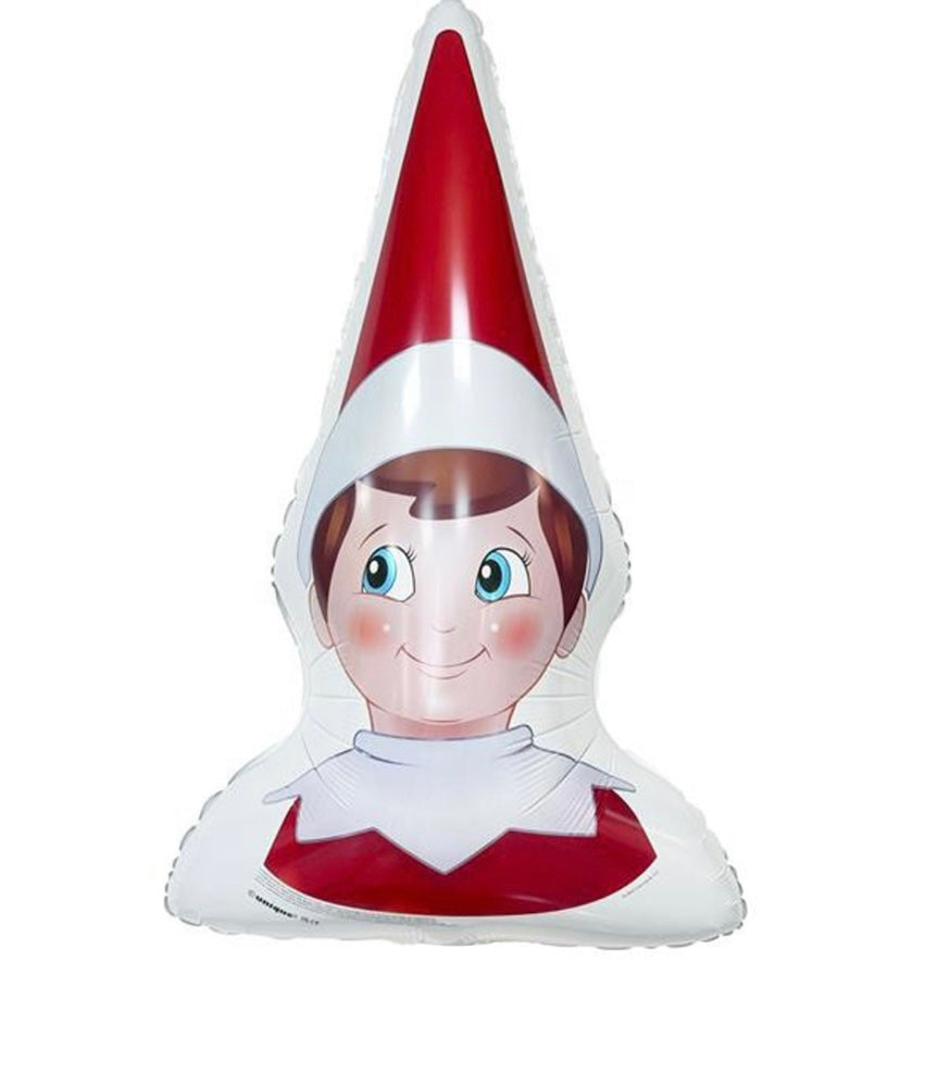 34 inch Elf On The Shelf Head Foil Balloon