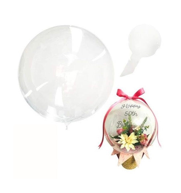 Bobo 22” clear bobo unpackaged (max 20 per purchase)