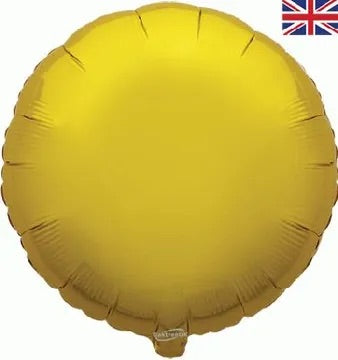 18” oaktree gold round foil balloon (unpackaged)