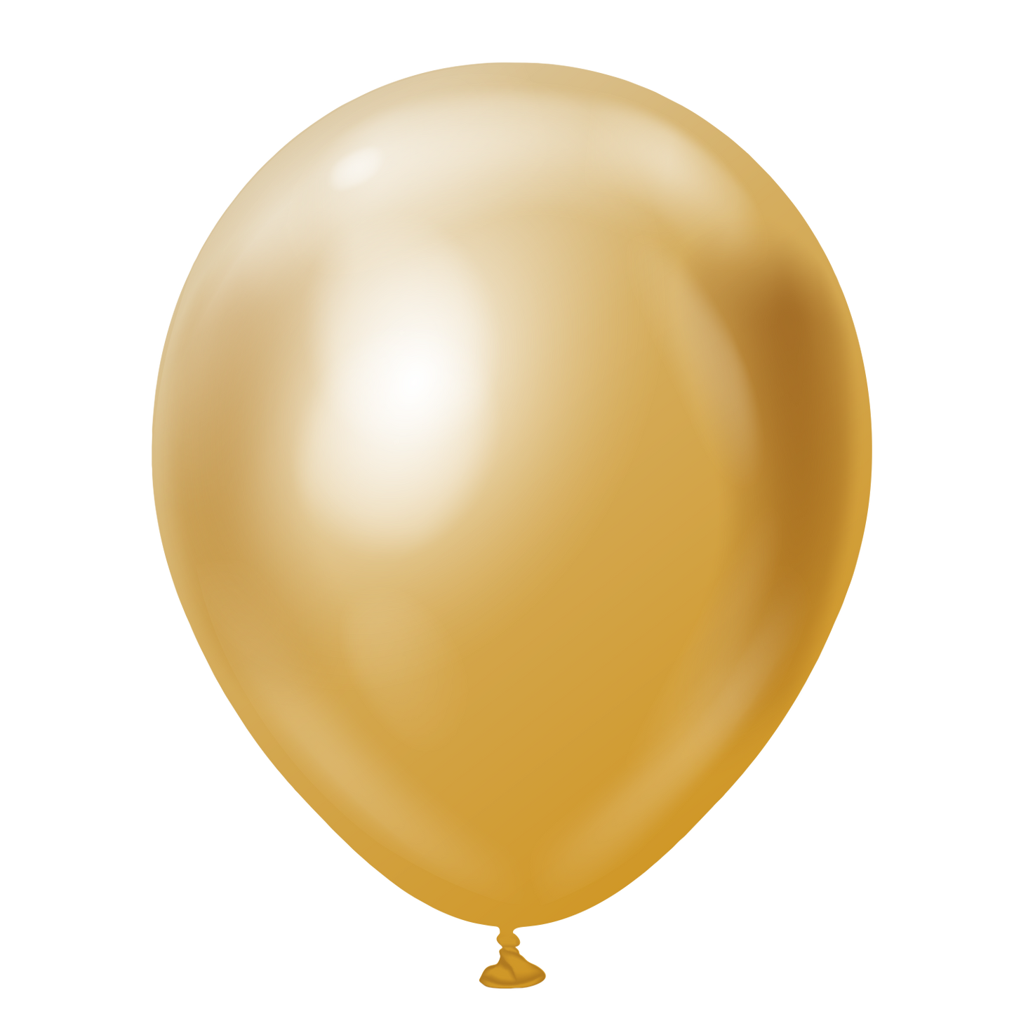 Kalisan Latex – 5″ Mirror Gold – 100CT – 10550011