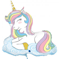 39” Macaron Unicorn foil shape