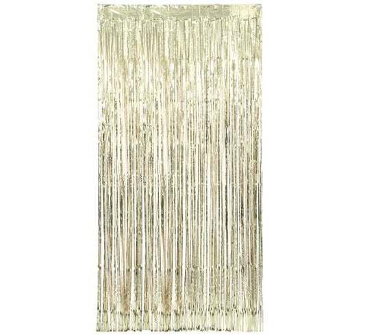 Unique 1m x 2m GOLD FOIL DOOR CURTAIN