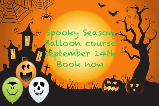 Spooky Season Balloon Course
