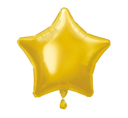 20” Unique gold star foil balloon