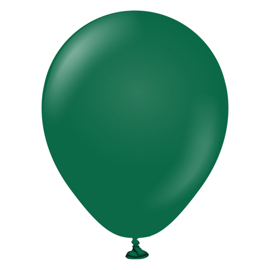 Kalisan Latex – 5″ Standard Dark Green – 100CT – 10523291