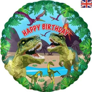 18” jurassic dinosaur birthday