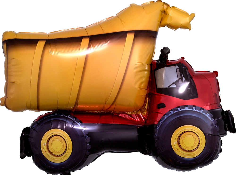 32” Dump truck foil shape balloon