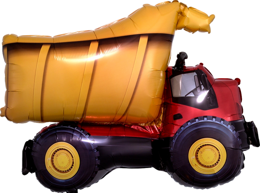 32” Dump truck foil shape balloon