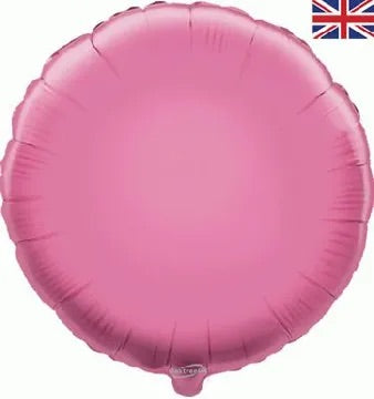 18” oaktree pink round foil balloon (unpackaged)