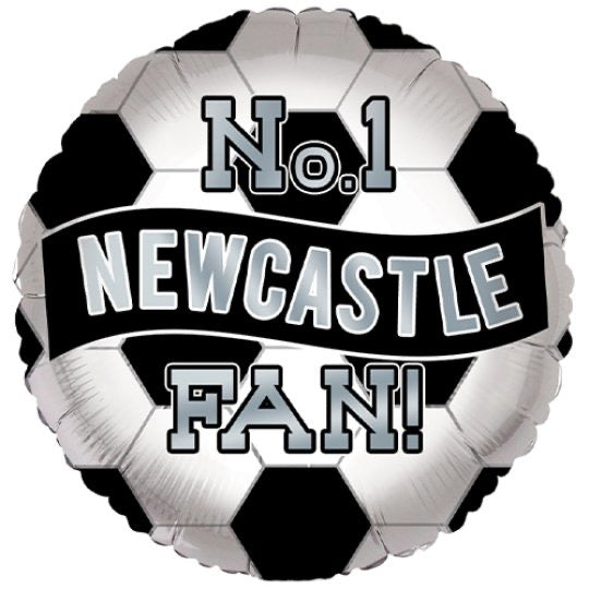 18” No1 newcastle fan foil balloon