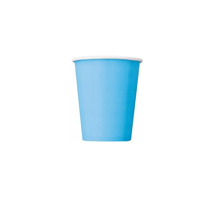 Unique (14) 9OZ POWDER BLUE CUPS