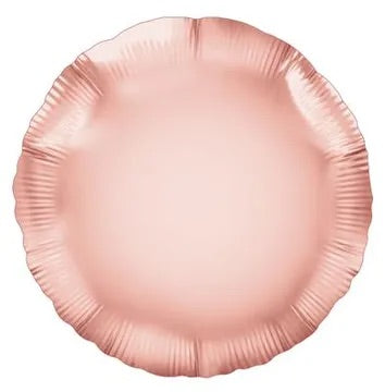 18” oaktree rose gold round foil balloon (unpackaged)