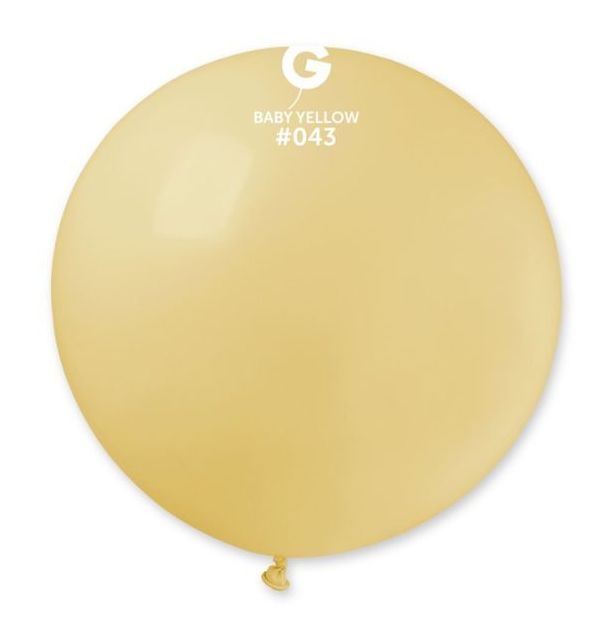 Gemar 31" Macaron Baby Yellow #043 G30 1pc