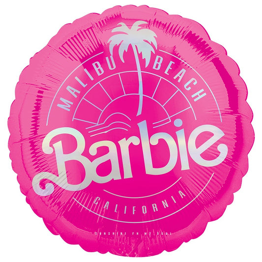 17” barbie Malibu foil balloon