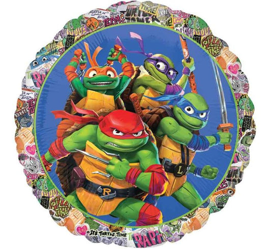 18” TMNT mutant mayhem foil balloon