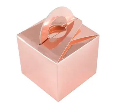 Oaktree rose gold balloon / gift / weight box