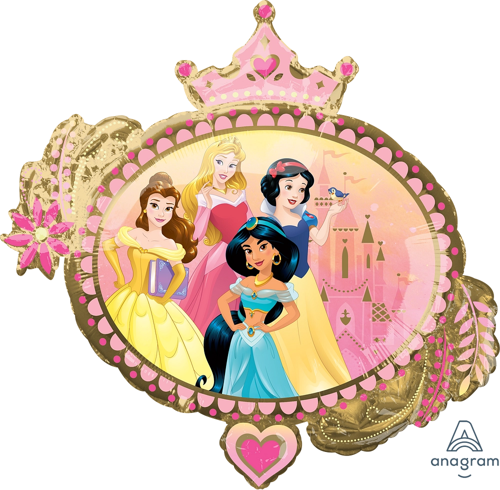 34” disney princess once upon a time super shape