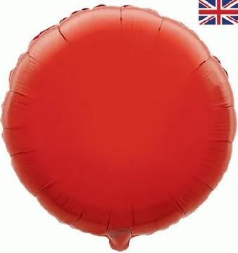 18” oaktree red round foil balloon (unpackaged)