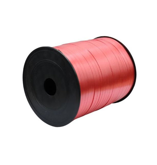Gemar Poly Curling Ribbon 5mm x500yds No.16 Red