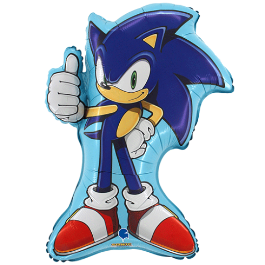 33” sonic the hedgehog super shape