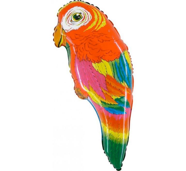 28” parrot shape