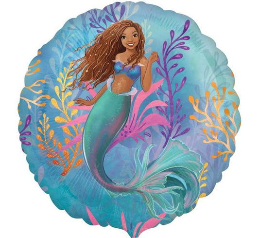 28” The little mermaid (2023) foil balloon