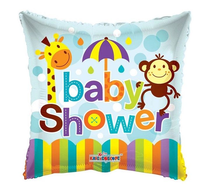 18” baby shower pillow foil balloon